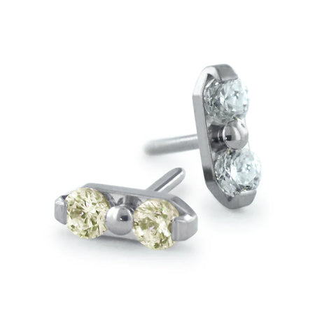 Titanium duet gem