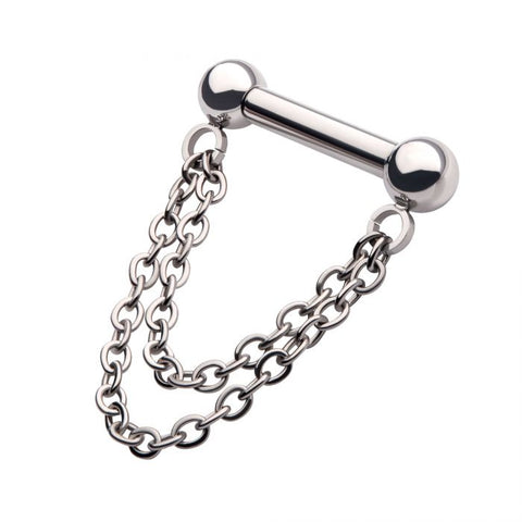 Double chain barbell